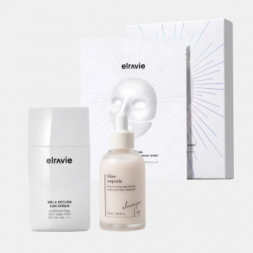 [멜라케어 세트] 멜라리턴 선세럼 50ml+카밍 드레싱 시트 25ml*3매입+프로 글로우 앰플 50ml+(쇼핑백증정)