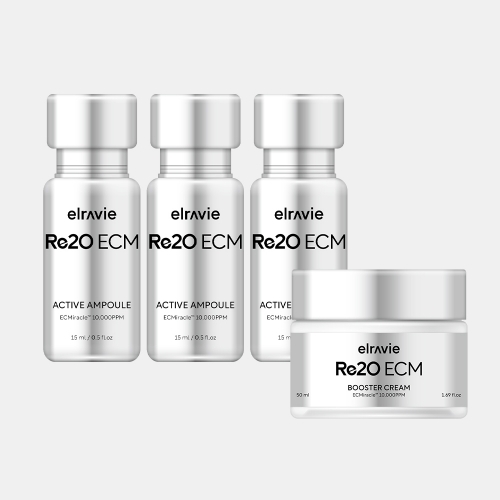 [스페셜 홈케어] 리투오 ECM 액티브 앰플 15ml*3개+리투오 크림 50ml+(쇼핑백증정)