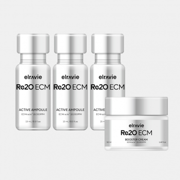 [스페셜 홈케어] 리투오 ECM 액티브 앰플 15ml*3개+리투오 크림 50ml+(쇼핑백증정)