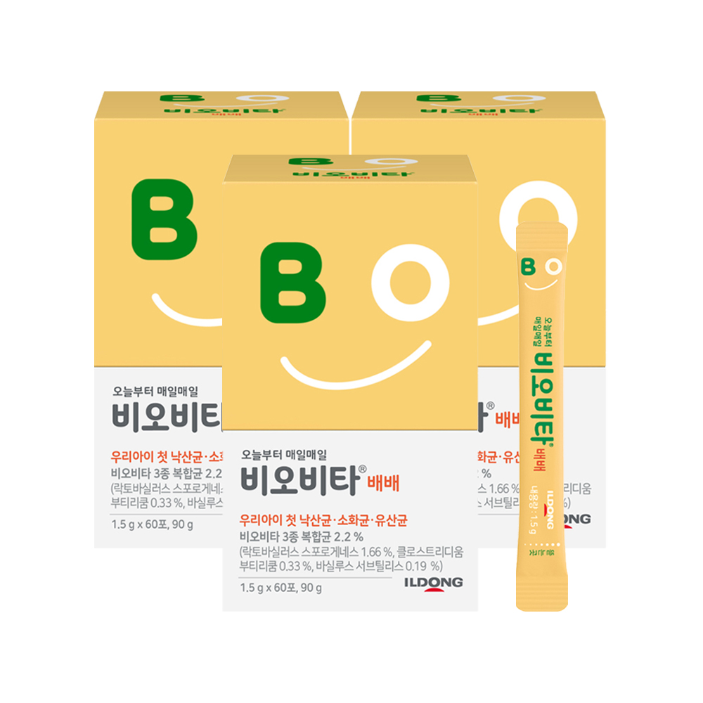 비오비타 배배 (60포) X 3박스