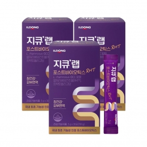 지큐랩 포스트바이오틱스 알에이치티(30포) x 3박스