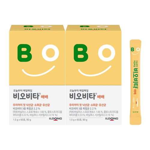 비오비타 배배 60포 2박스