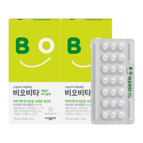 비오비타 패밀리 미니정제 84정 X 2박스