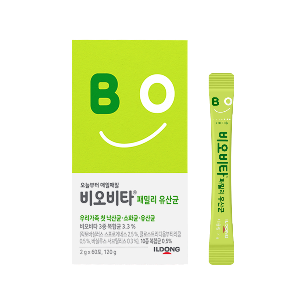 비오비타 패밀리 유산균 60포 1박스