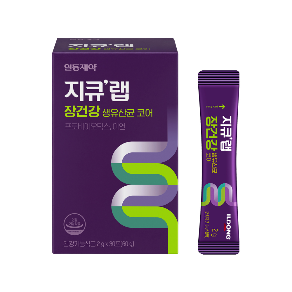 일동제약 지큐랩 생유산균 코어 30포 1박스