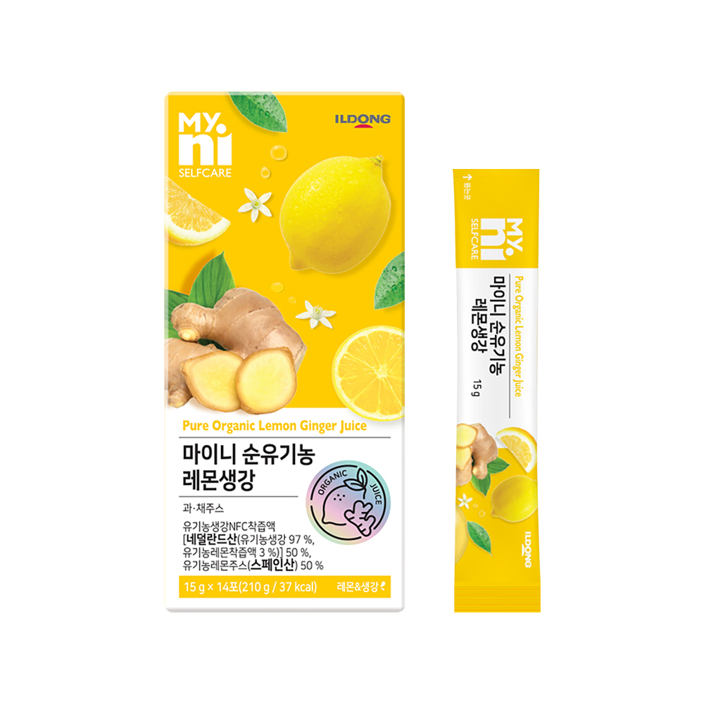 [패밀리] 마이니 순유기농 레몬생강 14포 1박스