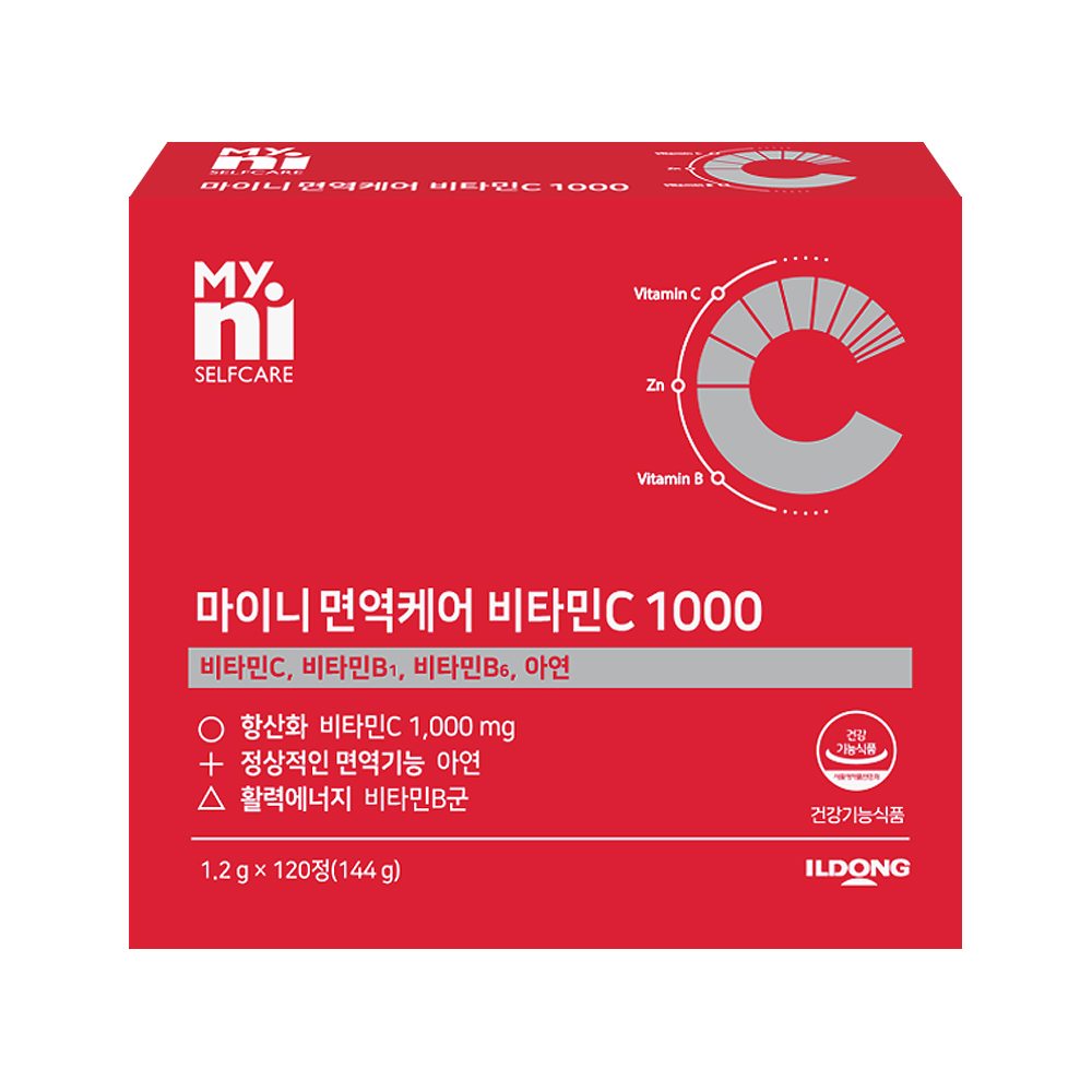 [패밀리] 마이니 면역케어 비타민C 1000 (120정)