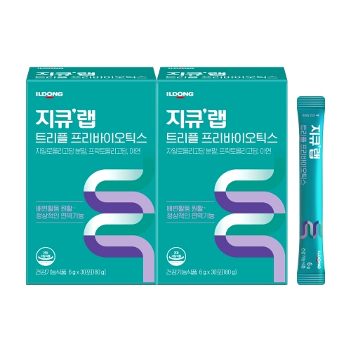 지큐랩 트리플 프리바이오틱스 2박스 (2개월분)