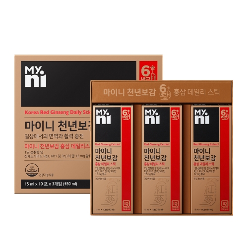 마이니 천년보감 홍삼데일리 스틱 30포