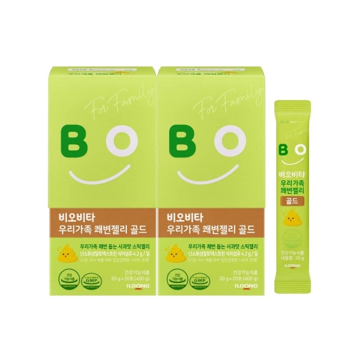 비오비타 우리가족 쾌변젤리 골드 20포 2박스