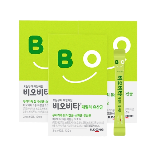 비오비타 패밀리 유산균 60포 3박스