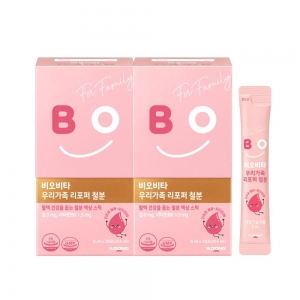 비오비타 우리가족 리포퍼 철분 오렌지맛 28포 2박스