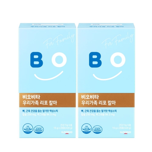 비오비타 우리가족 리포 칼마 딸기맛 28포 2박스