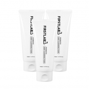 퍼스트랩 프로바이오틱 딥 클렌징폼 140ml 3개