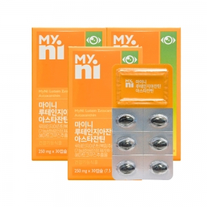 마이니 루테인지아잔틴 아스타잔틴 30정 3박스