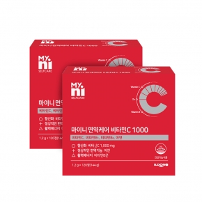 마이니 면역케어 비타민C 1000 120정 2박스 (8개월분)