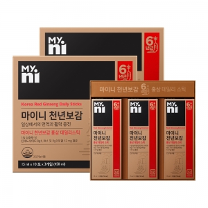 마이니 천년보감 홍삼데일리 스틱 30포 2박스