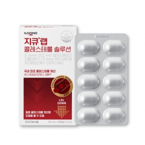 지큐랩 콜레스테롤 솔루션 30캡슐