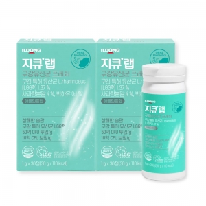 지큐랩 구강유산균 프레쉬 30정 2박스