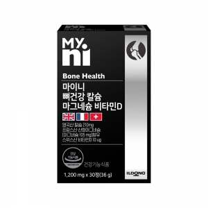 마이니 뼈건강 칼슘 마그네슘 비타민D 30캡슐