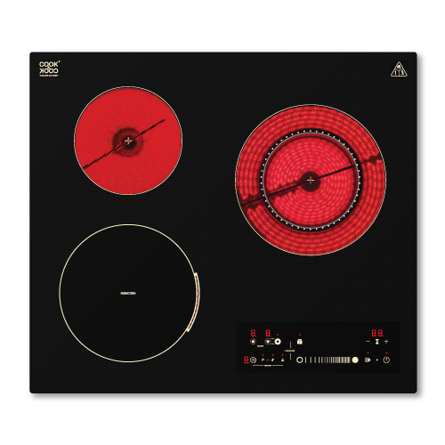 3구 하이브리드 인덕션 레인지 - K45