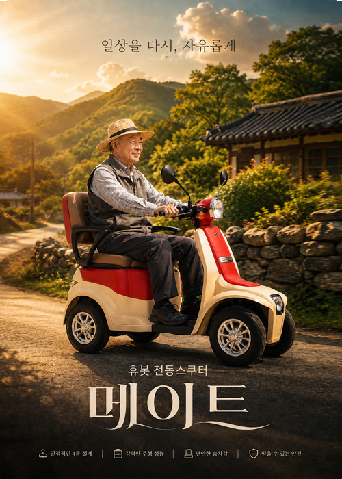 휴봇 메이트 4륜전동스쿠터