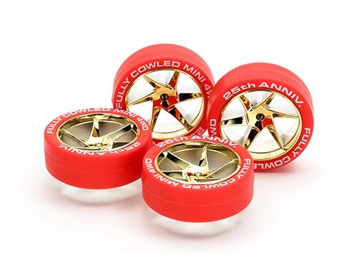 [95505] Tire & Whl (Red/Gold) FC 25th