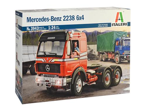 [IT3943S] ITALERI 1/24 MERCEDES BENZ 2238 6X4