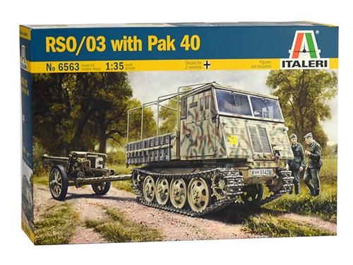 [IT6563S] ITALERI 1/35 RSO / 03 (PAK 40 포함)