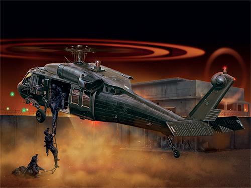 [IT1328S] ITALERI 1/72 UH-60/MH-60 BLACK HAWK -NIGHT RAID-