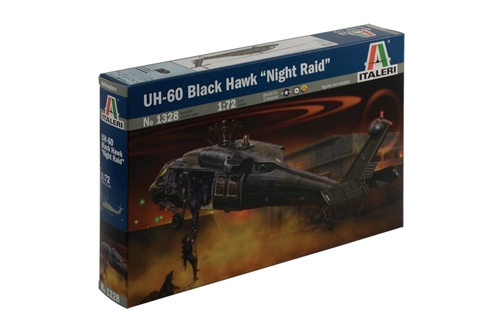 [IT1328S] ITALERI 1/72 UH-60/MH-60 BLACK HAWK -NIGHT RAID-