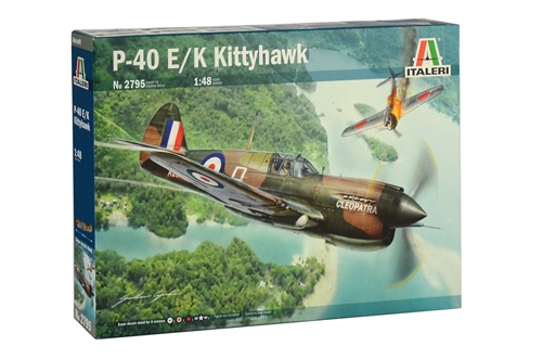 [IT2795S] ITALERI 1/48 P-40E/K Kittyhawk