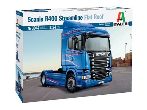 [IT3947S] ITALERI 1/24 Scania R400 Streamline (Flat Roof)