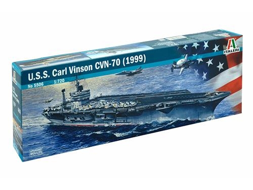 [IT5506S] ITALERI 1/720 U.S.S. CARL VINSON CVN-70 (1999)