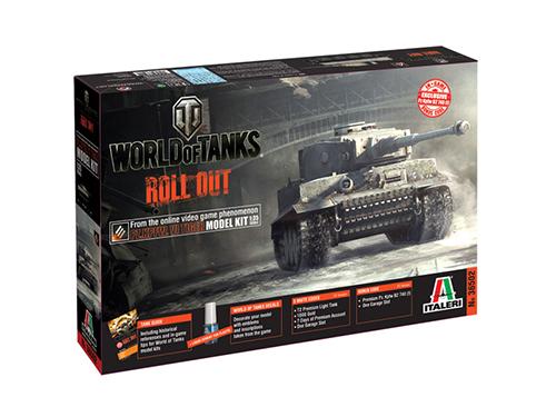 [IT36502] ITALERI 1/35 World of Tanks Roll Out - Pz.Kpfw. VI Tiger