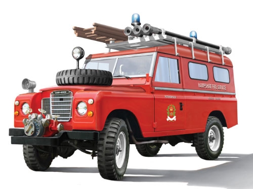 [IT3660S] ITALERI 1/24 Land Rover Fire Truck