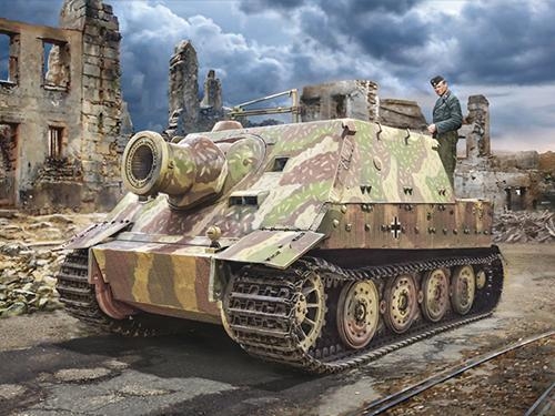 [IT6573S] ITALERI 1/35 38 cm RW 61 aus STURMMORSER TIGER