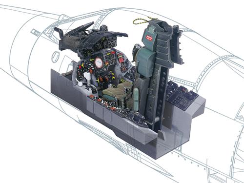 [IT2991S] ITALERI 1:12 F-104 G COCKPIT