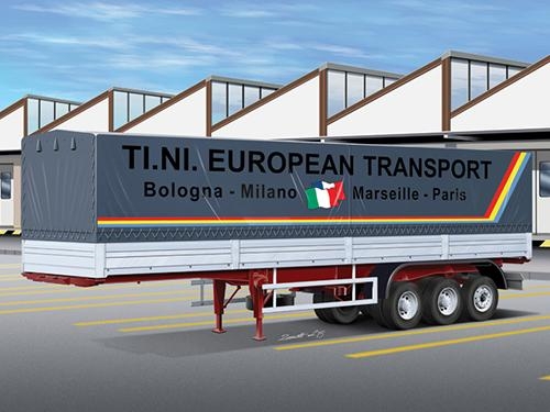 [IT3908S] ITALERI 1:24 CLASSIC CANVAS TRAILER