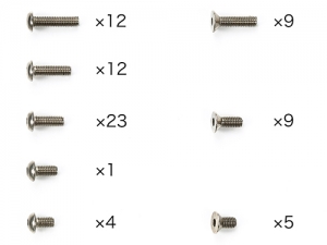 [47449] TC-01 Titanium Screw Set