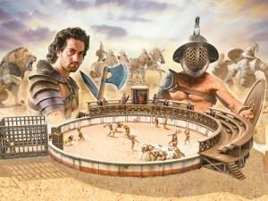 [IT6196S] ITALERI 1:72 BattleSet: GLADIATORS FIGHT