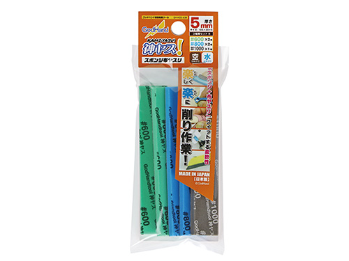 [872756] GODHAND:GH-KS5-A3B Kamiyasu-SandingStick5mm-AssortmentSetB