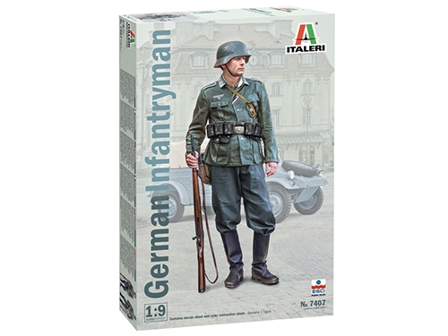 [IT7407S] ITALERI 1:9 GERMAN Infantryman SOLDIERS