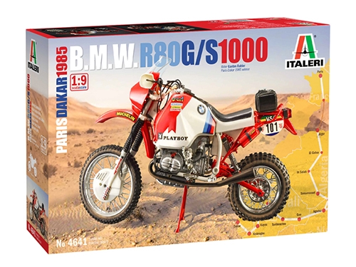 [IT4641S] ITALERI 1:9 BMW R80-G/S1000 Paris Dakar 1985 Gaston Rahier