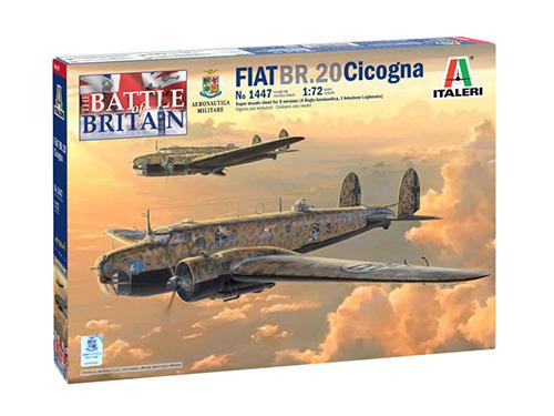 [IT1447S] ITALERI 1:72 FIAT BR-20 Cicogna Battle of Britain