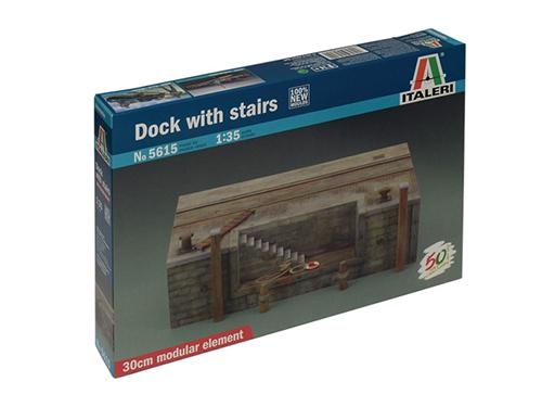 [IT5615S] ITALERI 1:35 DOCK with stairs