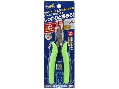 [871520] GODHAND:GH-LDP-140-M Le-Dio Bent NosePliers