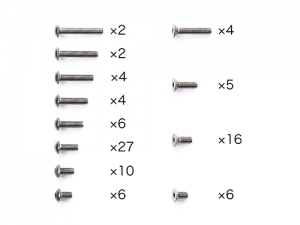 [47476] TA08 PRO Titanium Screw Set