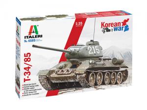 [IT6585S] ITALERI 1:35 T-34/85 KOREAN WAR