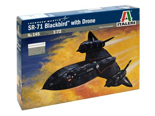 [IT0145S] ITALERI 1:72 SR-71 BLACK BIRD